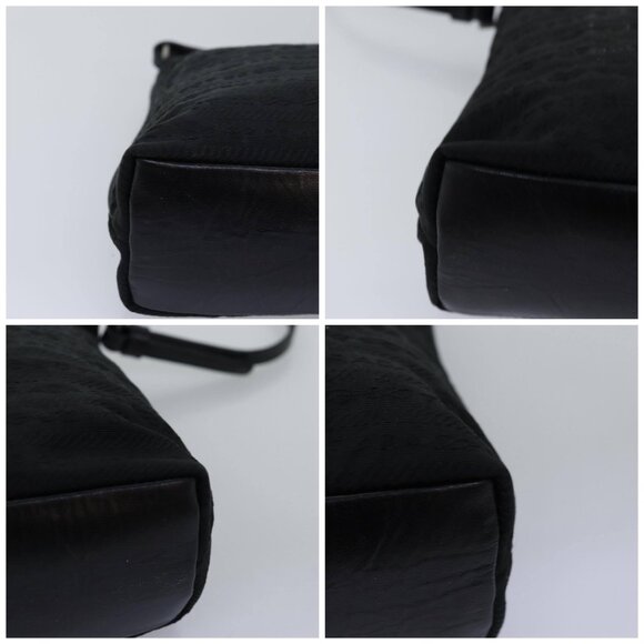 PRADA Shoulder Bag Nylon Black Auth yb570 - Picture 15 of 15